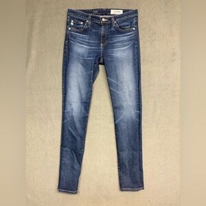 AG Adriano Goldschmied Womens Jeans Blue Sz. 27R The Prima Medium Wash Denim